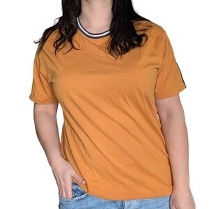 Guess Mustard Men's T-Shirt 2/22 $ on active wear selected